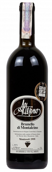 Altesino Brunello di Montalcino Montosoli 1999