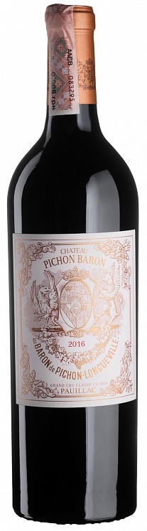 Chateau Pichon-Longueville Baron 2-eme GCC 2016