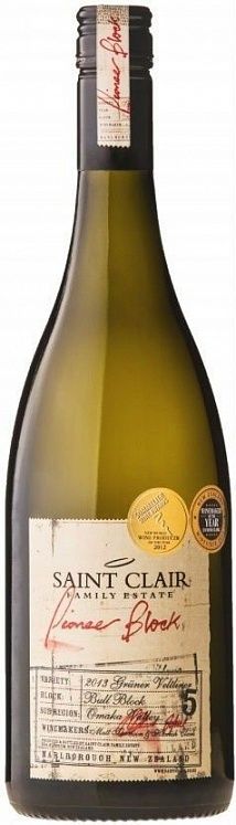 Saint Clair Gruner Veltliner Pioneer Block 2015 Set 6 bottles