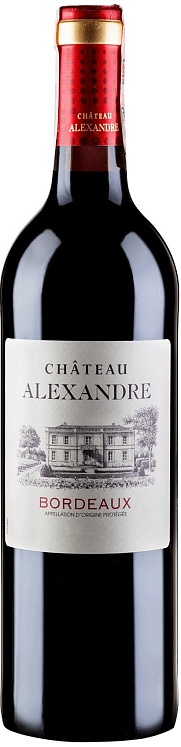 Chateau Alexandre Bordeaux Rouge 2021 Set 6 bottles