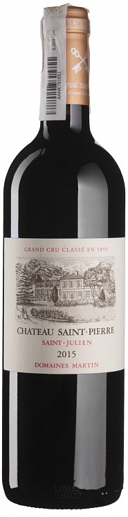 Chateau Saint-Pierre 4eme Grand Cru Classe 2015