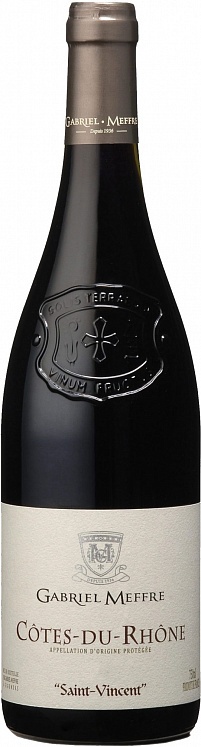 Gabriel Meffre Cotes du Rhone Prestige 2014 Set 6 bottles