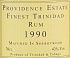 Bristol Spirits Providence Estate Finest Trinidad Rum 1990 - thumb - 3