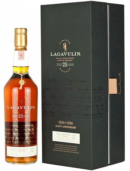 Lagavulin 25 YO 200th Anniversary Edition