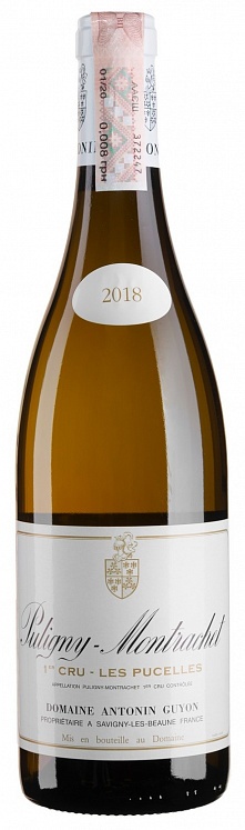 Domaine Antonin Guyon Puligny-Montrachet Premier Cru Les Pucelles 2018