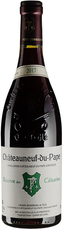 Henri Bonneau Chateauneuf-du-Pape Reserve des Celestins 2017
