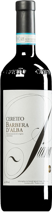 Ceretto Barbera d'Alba Piana 2021 Set 6 Bottles