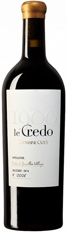 Domaine Cazes Cotes du Roussillon Villages Le Credo 1900