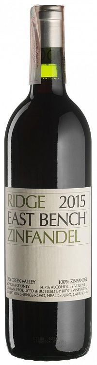 Ridge Vineyards Zinfandel East Bench 2015