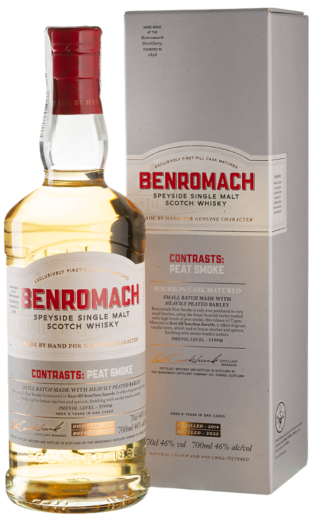 Benromach 8 YO 2014/2023 Peat Smoke Bourbon Set 6 Bottles