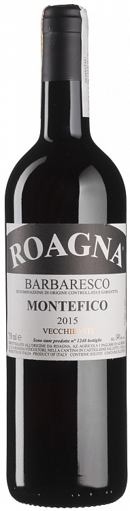 Roagna Barbaresco Montefico Vecchie Viti 2015