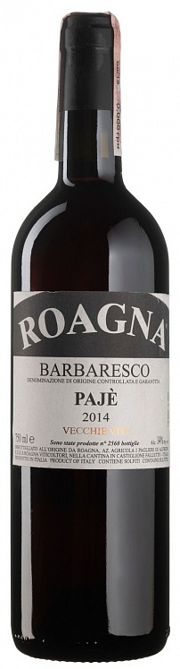 Roagna Barbaresco Paje Vecchie Viti 2014