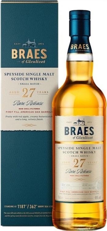 Braes of Glenlivet 27 YO