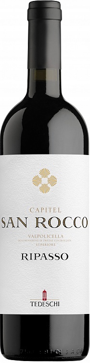 Tedeschi Capitel San Rocco Valpolicella Superiore Ripasso 2017 Set 6 bottles