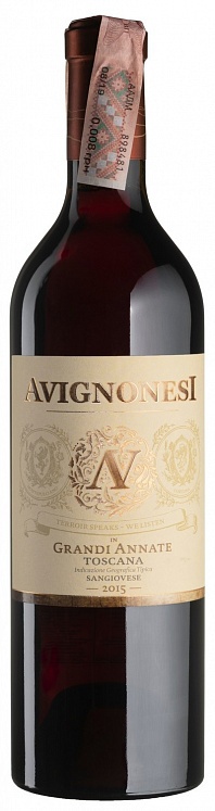 Avignonesi In Grandi Annate Sangiovese Toscana 2015 Set 6 bottles