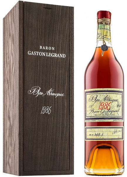 Bas Armagnac Baron Gaston Legrand 1986