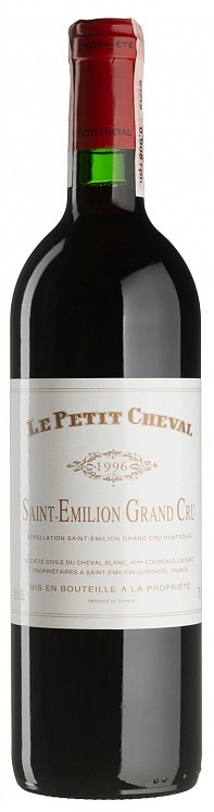 Chateau Cheval Blanc Le Petit Cheval 1996