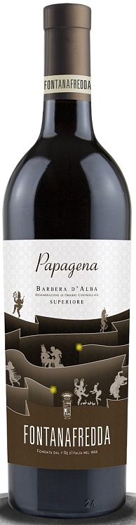 Fontanafredda Papagena Barbera d'Alba Superiore 2020 Set 6 bottles