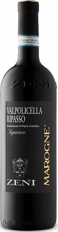 Fratelli Zeni Valpolicella Ripasso Superiore Marogne 2016 Set 6 bottles