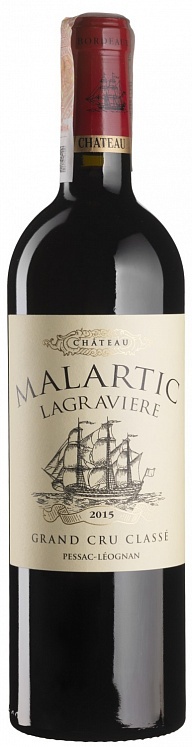Chateau Malartic Lagraviere Rouge 2015 Set 6 bottles