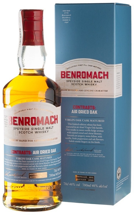 Benromach Virgin Oak Air Dried