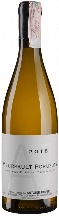Antoine Jobard Meursault Poruzots Premier Cru 2018
