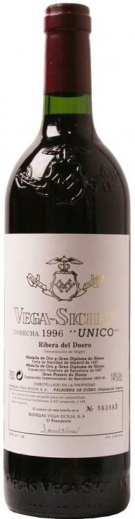 Vega Sicilia Unico 1996