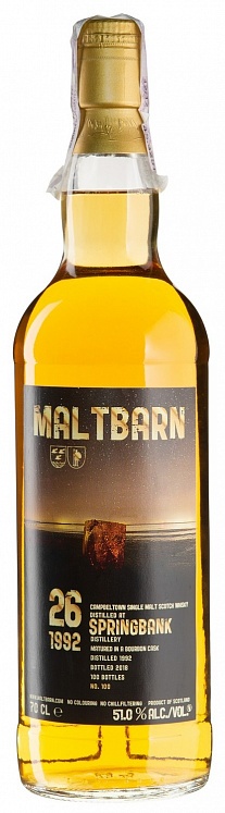 Springbank 26 YO 1992/2018 Maltbarn