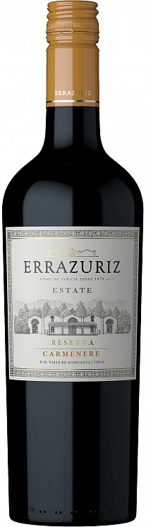 Errazuriz Estate Carmenere 2018 Set 6 bottles