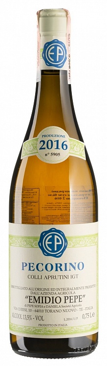 Emidio Pepe Pecorino 2016 Set 6 bottles