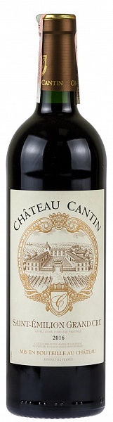 Chateau Cantin Saint-Emilion 2016