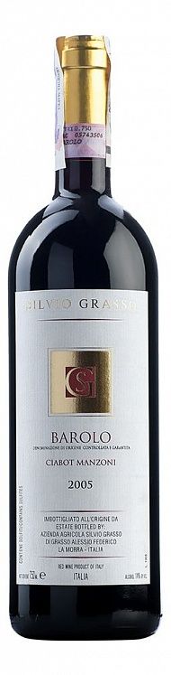 Silvio Grasso Barolo Ciabot Manzoni 2005