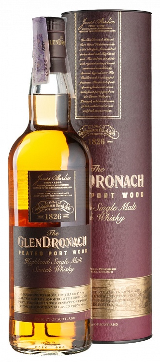 GlenDronach Peated Port Wood