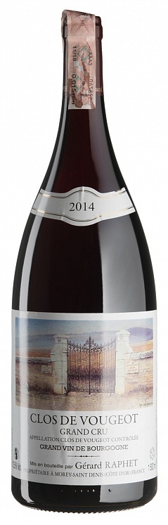 Gerard Raphet Clos Vougeot 2014 Magnum 1,5L