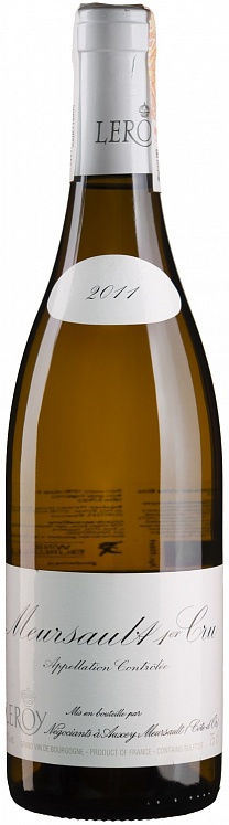 Domaine Leroy Meursault Premier Cru 2011