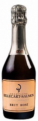 Шампанское и игристое Billecart-Salmon Brut Rose Gift Box 2 Glasses 375ml