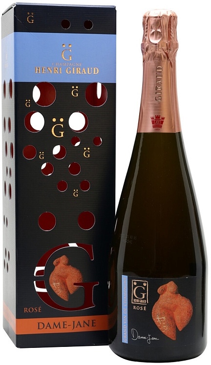 Henri Giraud Dame-Jane Rose Gift Box