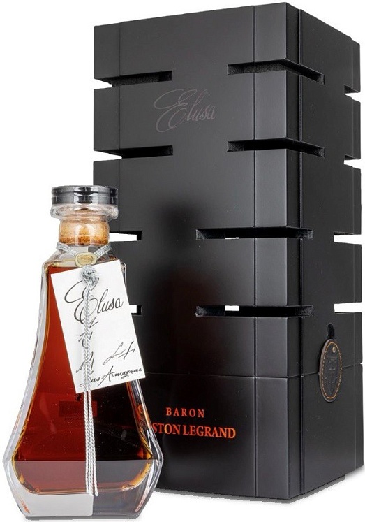 Bas Armagnac Baron Gaston Legrand Carafe Elusa 1975