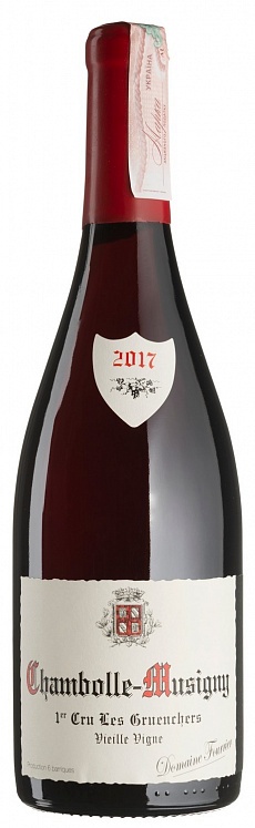 Domaine Fourrier Chambolle-Musigny Premier Cru Les Gruenchers 2017