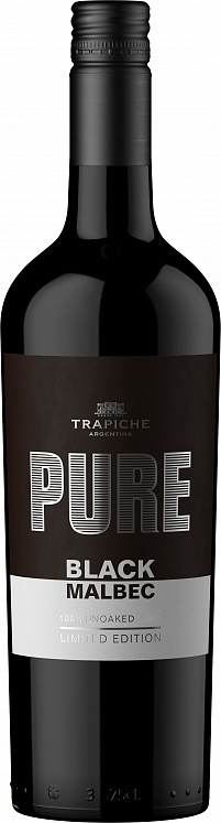 Trapiche Pure Malbec Black 2018 Set 6 bottles