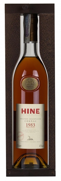 Hine Vintage 1983 Grande Champagne Early Landed