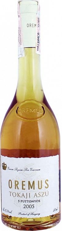 Tokaj Oremus Tokaji Aszu 5 puttonyos 2005, 500ml