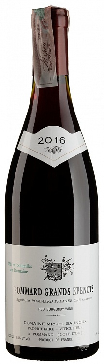 Domaine Michel Gaunoux Pommard Premier Cru Grands Epenots 2016