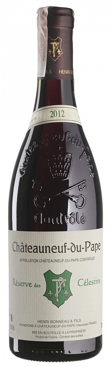Henri Bonneau Chateauneuf-du-Pape Reserve des Celestins 2012