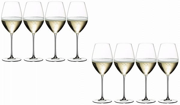 Riedel Ouverture Champagne Glass 260 ml Set of 8