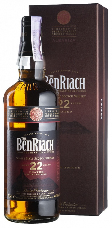 BenRiach 22 YO Peated PX Albariza