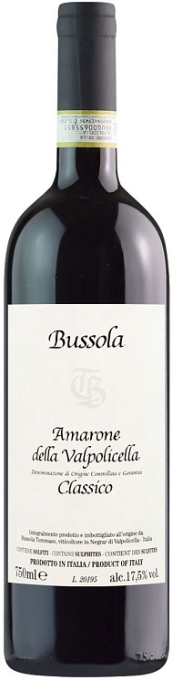 Tommaso Bussola Amarone della Valpolicella Classico 2019