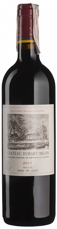 Chateau Duhart-Milon 4th Grand Cru Classe Pauillac Lafite Rothschild 2011