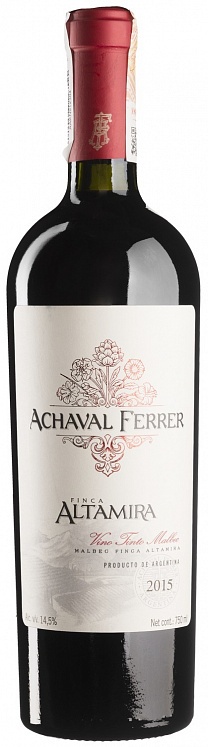 Achaval Ferrer Finca Altamira 2015