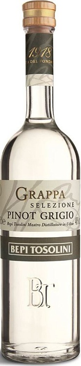 Bepi Tosolini Grappa Pinot Grigio 500ml